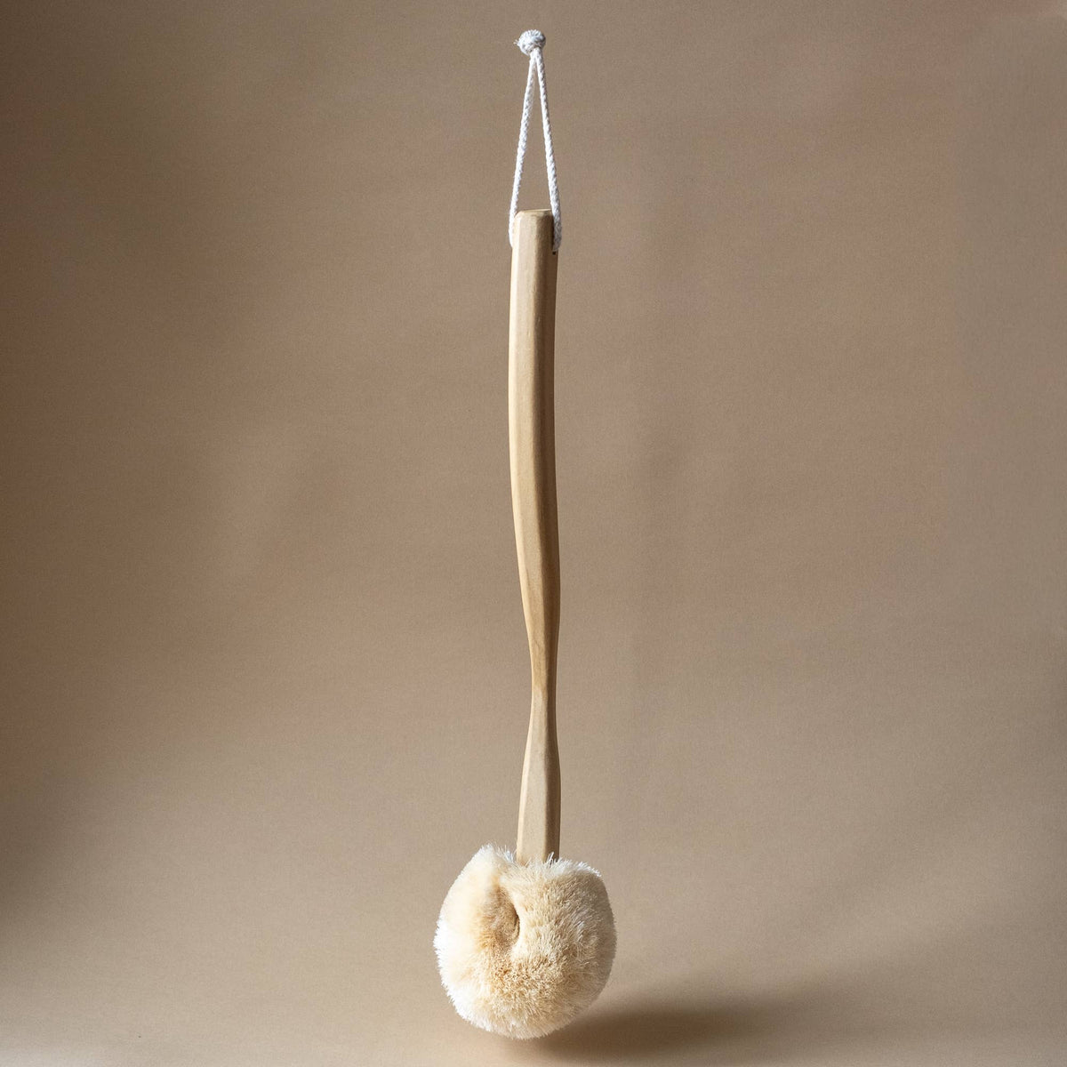 Back Wet or Dry Body Brush w/Handle All Natural