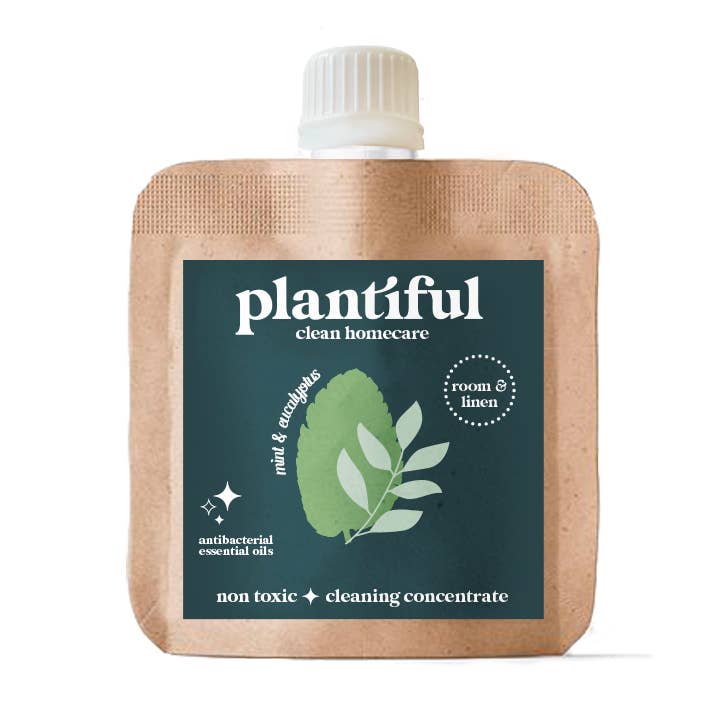 Plantiful Clean - Room & Linen Spray Concentrated Refill: Lemongrass & Sage Plantiful Clean