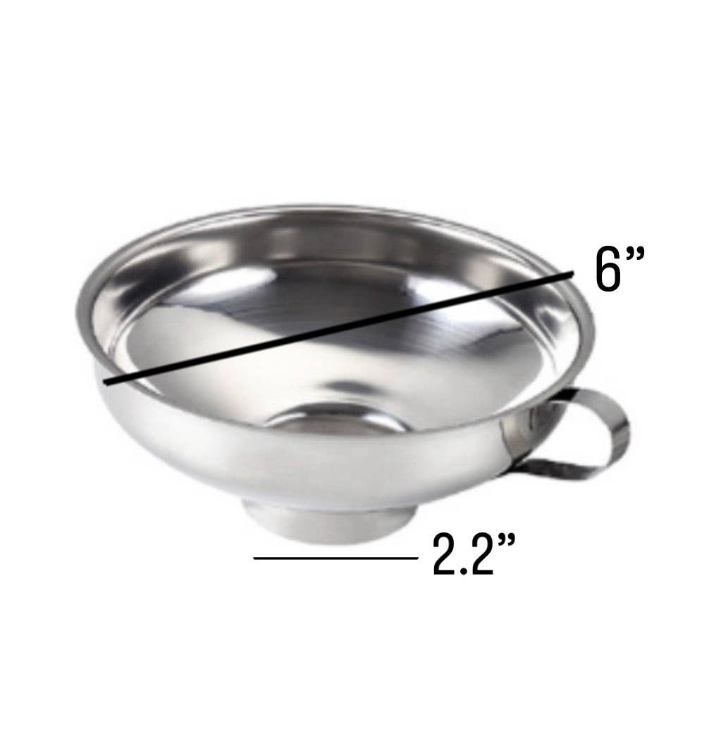 Stainless Steel Funnel Zefiro