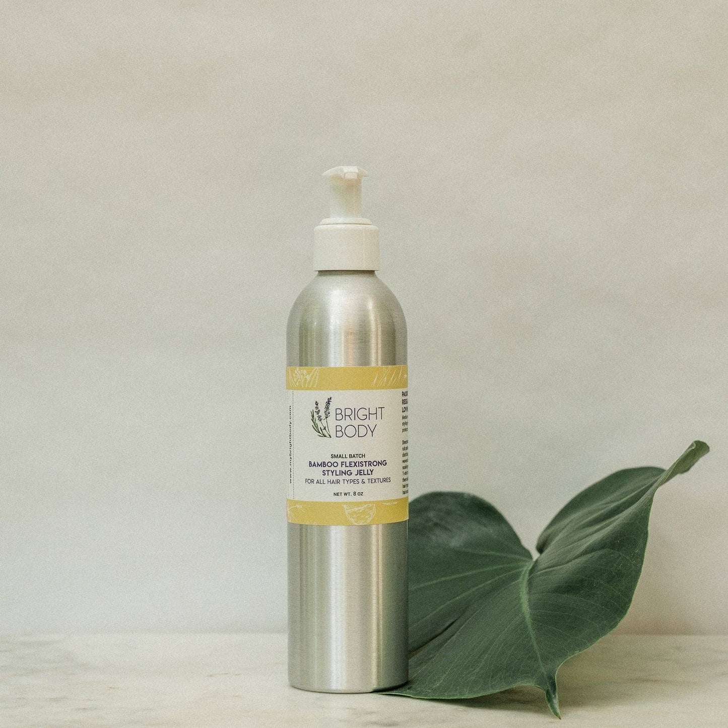 Bamboo FlexiStrong Styling Jelly | Nontoxic Strong Hair Gel