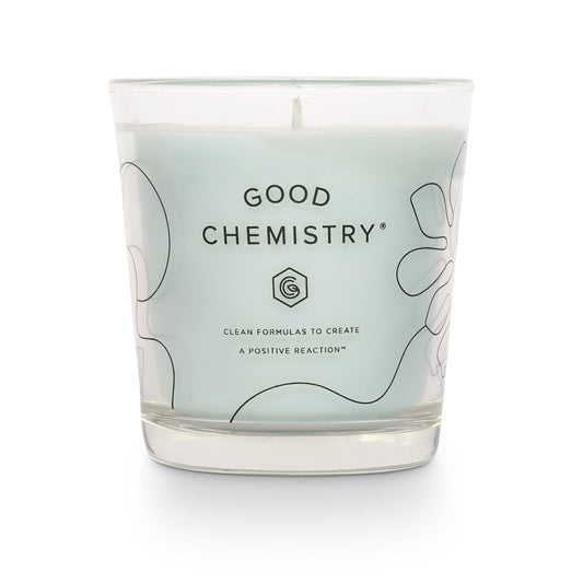 Sea Salt + Soothe Reusable Glass Candle Good Chemistry