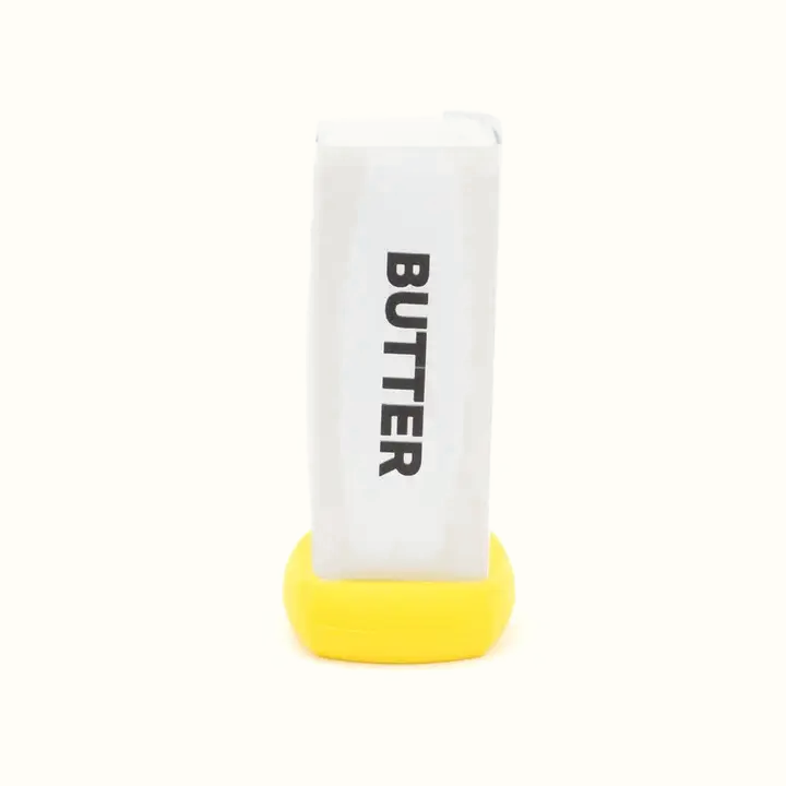 Reusable Silicone Butter Saver – Yellow