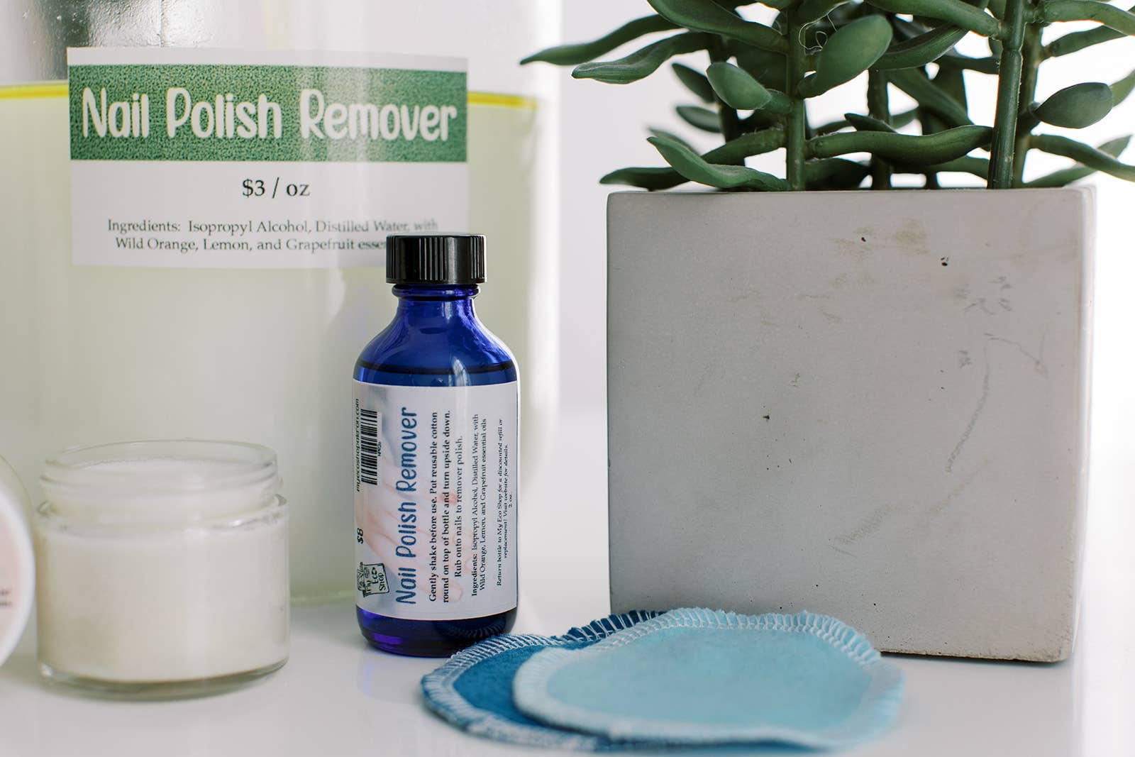 Nail Polish Remover: Glass Bottle My Eco Shop