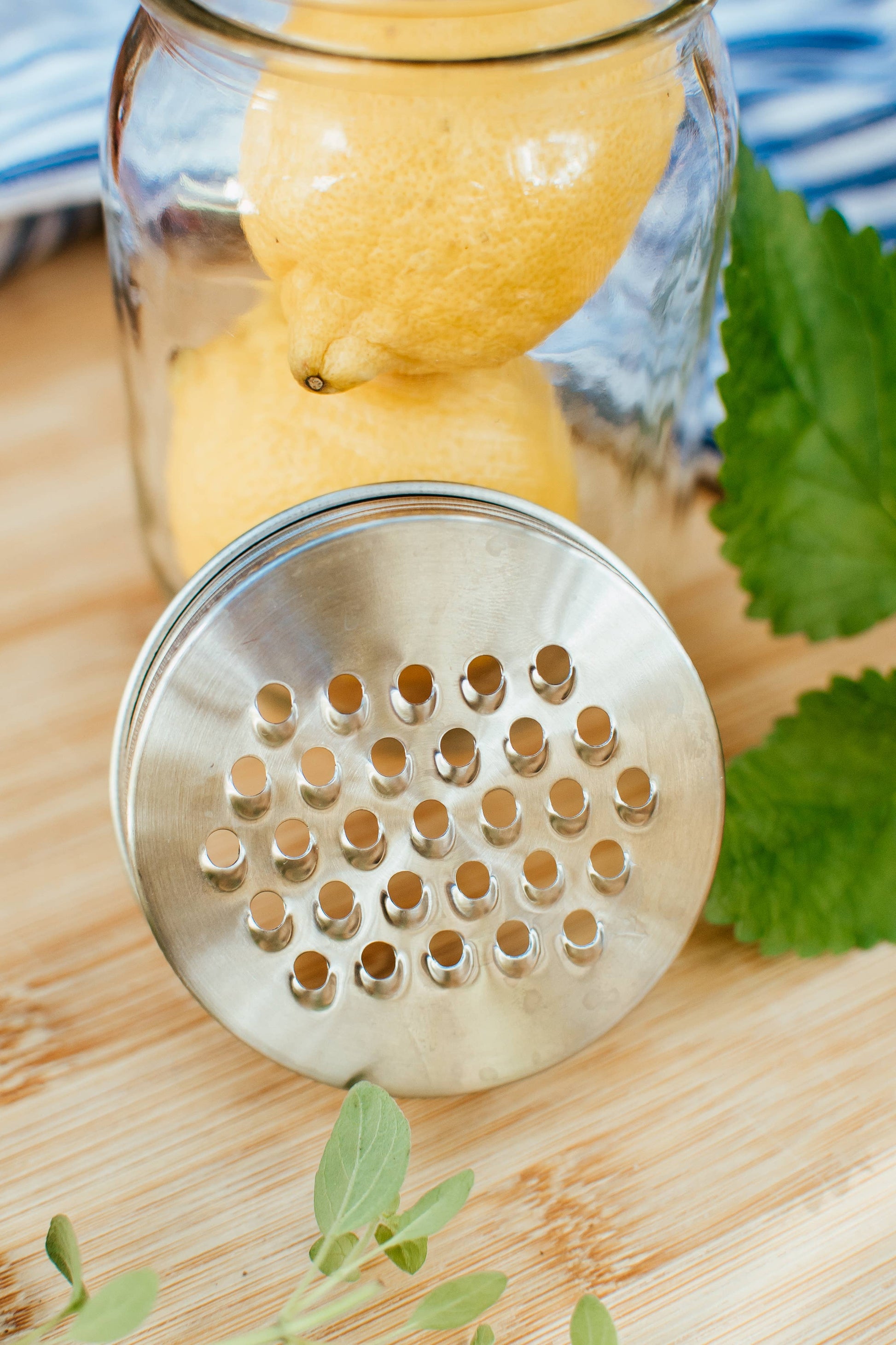 Mason Jar Grater Lid Zefiro