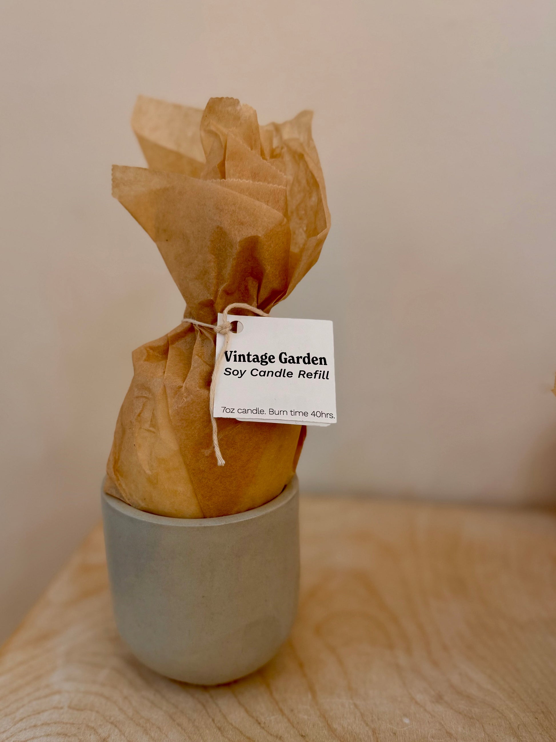 Hand Poured Soy Wax Candle Refills Evergreen Collective