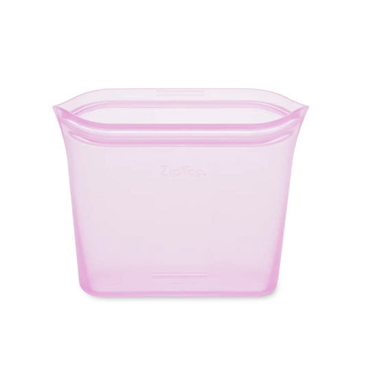 Sandwich Bag - Peach Zip Top