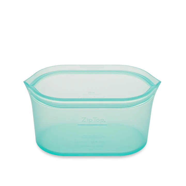 Medium Dish - Teal Zip Top