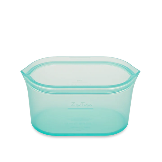 Medium Dish - Teal Zip Top