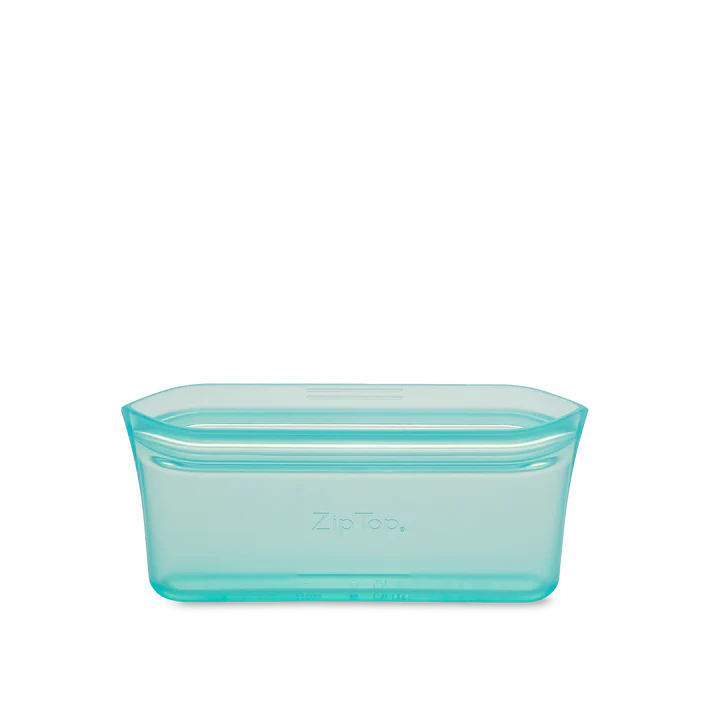 Snack Bag - Teal Zip Top