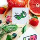 Farm To Table Mini Coloring Book - Fruits & Veggies Themed