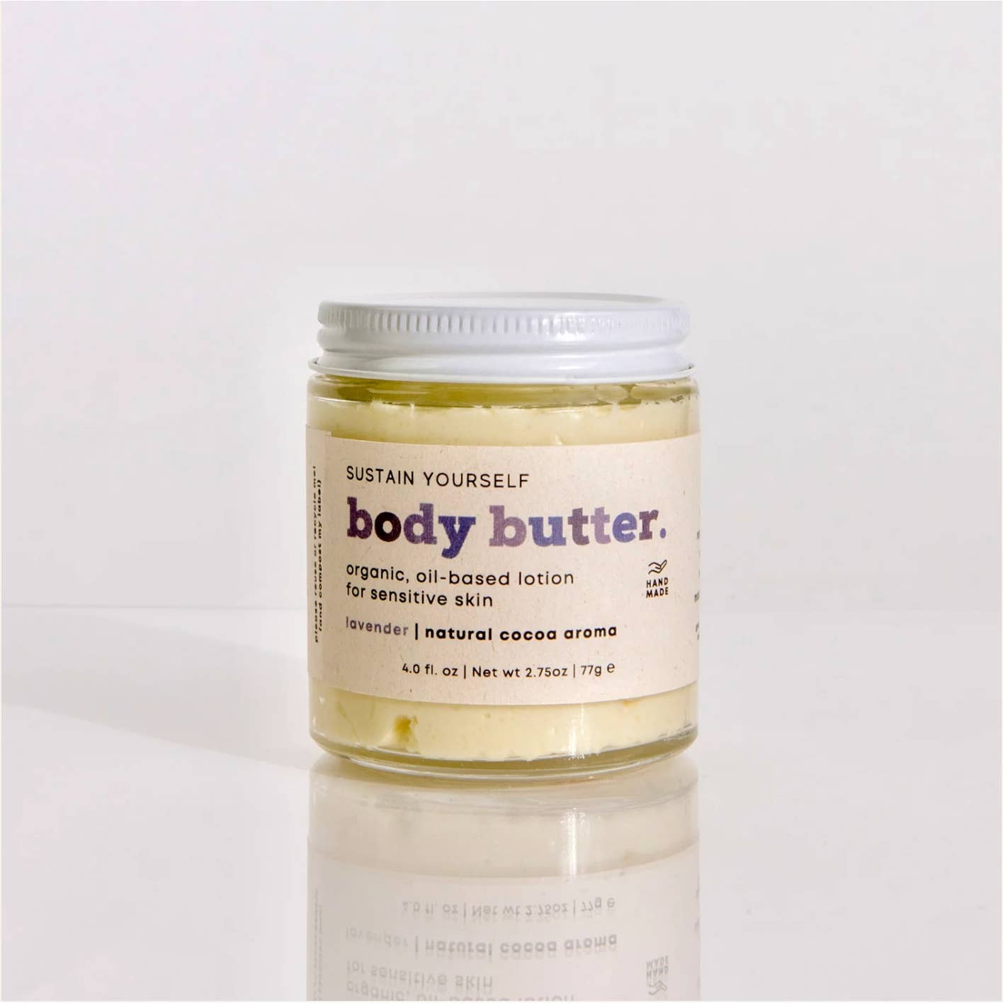 Organic Lavender Body Butter Sustain Yourself