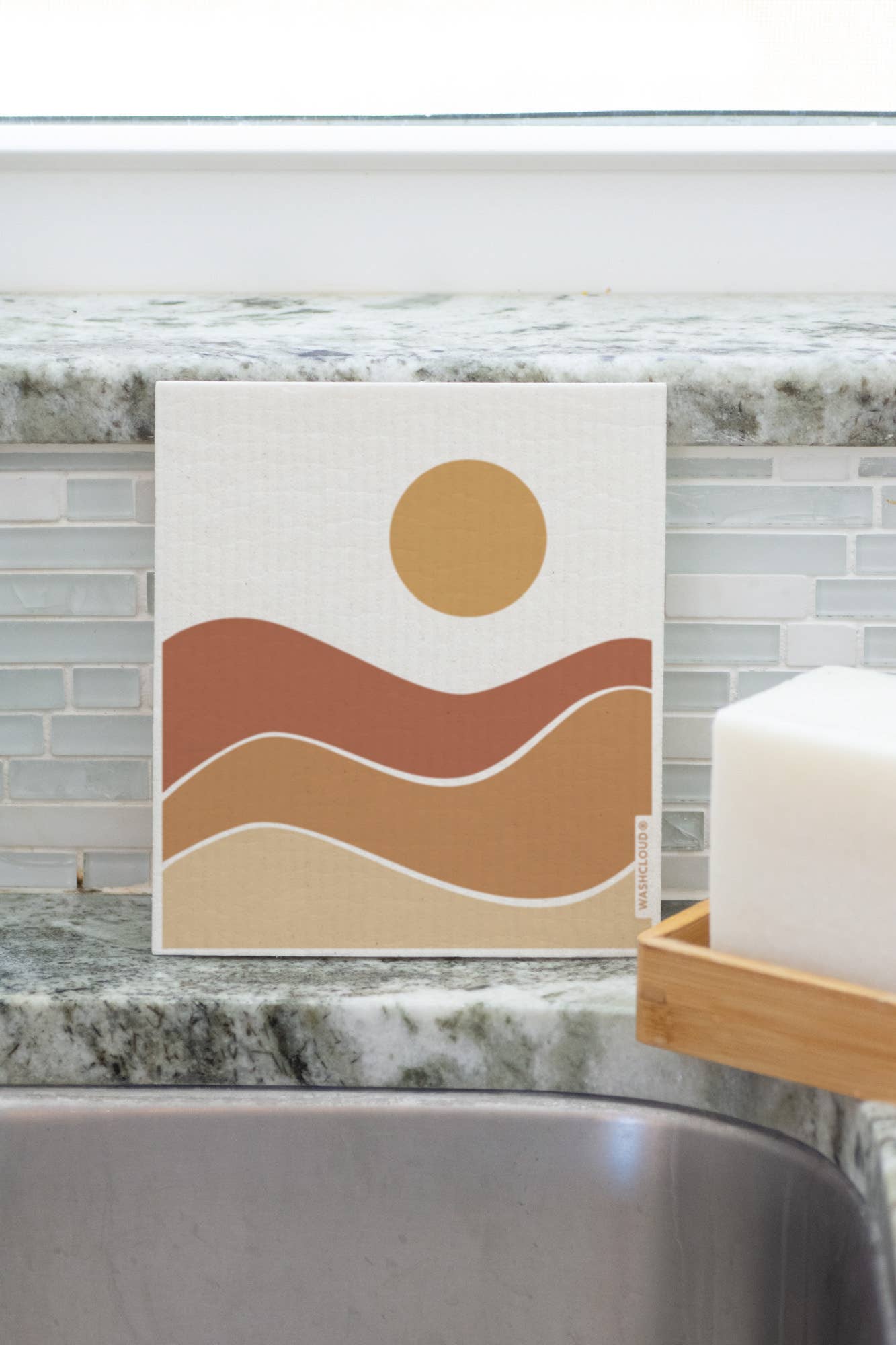 WASHCLOUD® DESERT DUNE™ Swedish Dish Cloth - No Tox Life No Tox Life