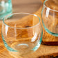 Moroccan Stemless Goblet - Clear Verve Culture
