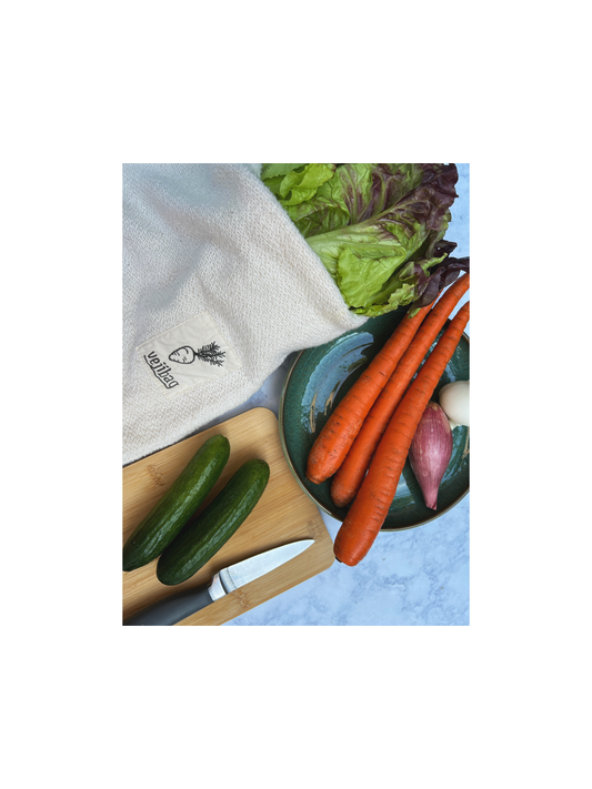STANDARD VEJIBAG- Organic Vegetable Crisper Storage Bag Vejibag