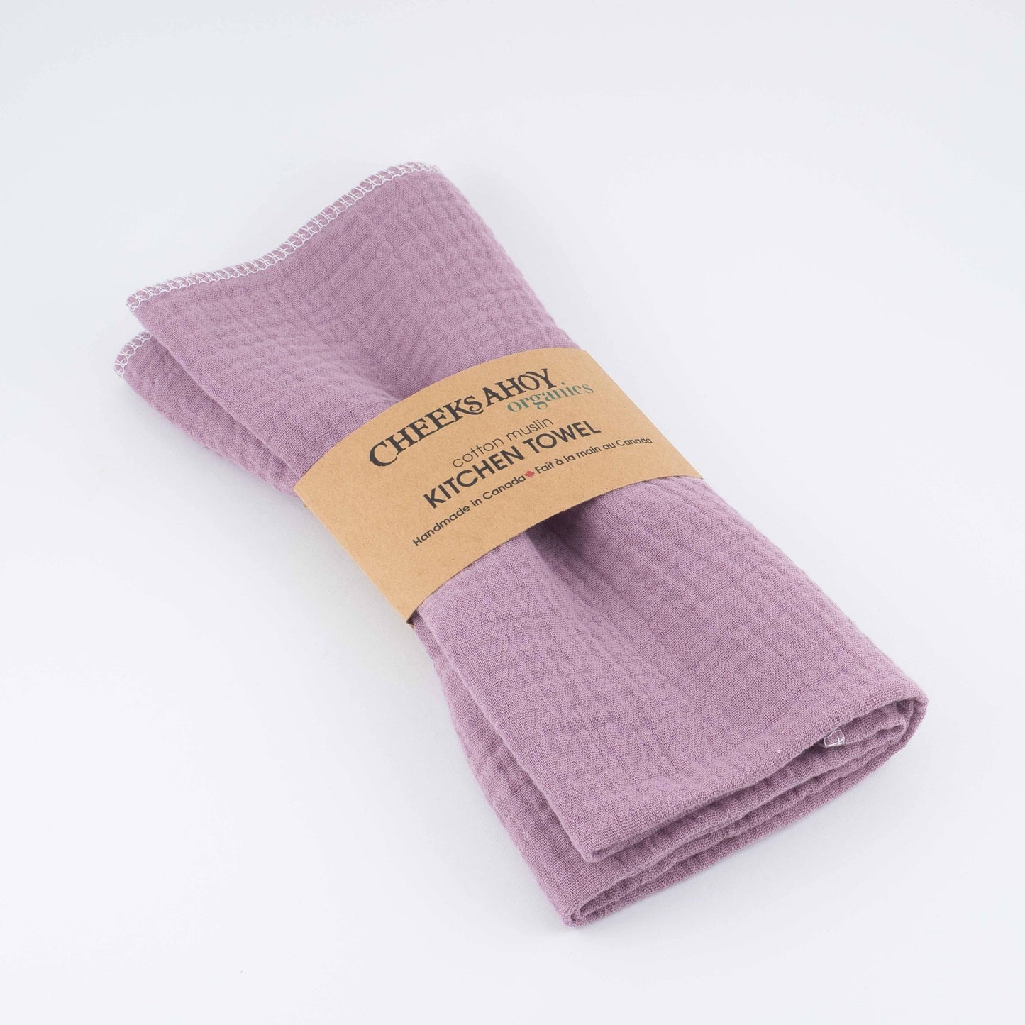 Kitchen Towel - Organic Muslin Cheeks Ahoy