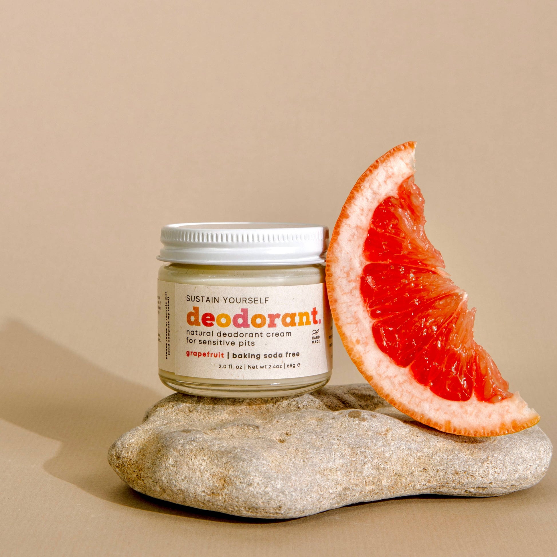 Grapefruit Deodorant Cream Sustain Yourself