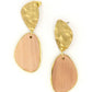 Mod Wood Drop Earrings
