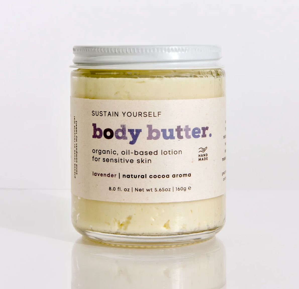 Organic Lavender Body Butter Sustain Yourself