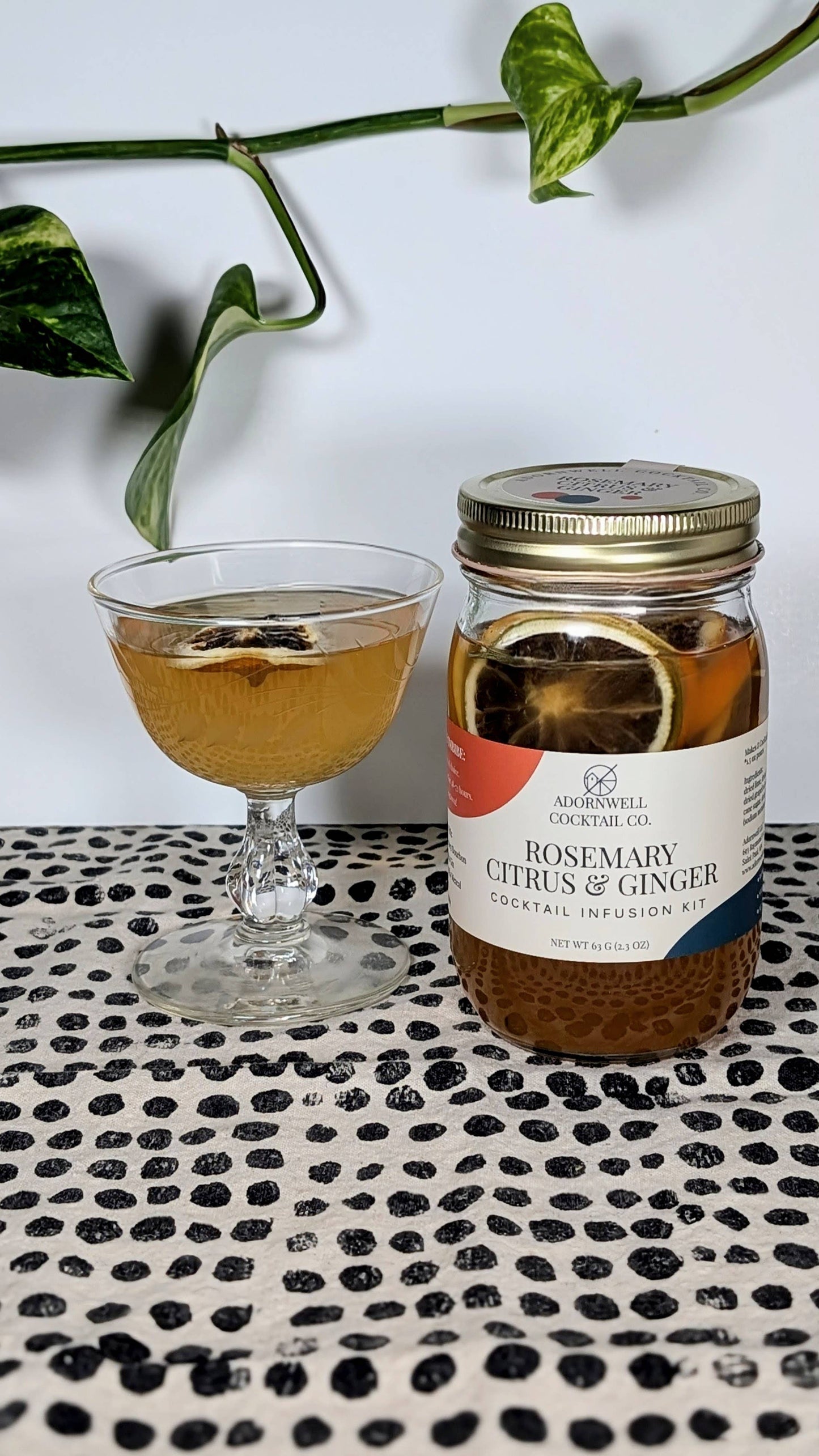 Rosemary Citrus & Ginger Cocktail Infusion Kit