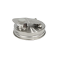 Pourable Jar Lid - Wide Mouth - Stainless Steel Zefiro