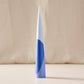 Esuk Blue Tone Striped Palm Wax Cone Candle