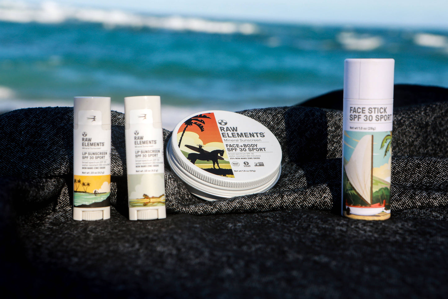 Raw Elements Mike Field Face & Body SPF 30 Tin 1.8 oz Raw Elements
