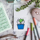 Birds Bugs and Botany Mini Coloring Book for Adults-50 Pages