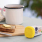 Reusable Silicone Butter Saver – Yellow