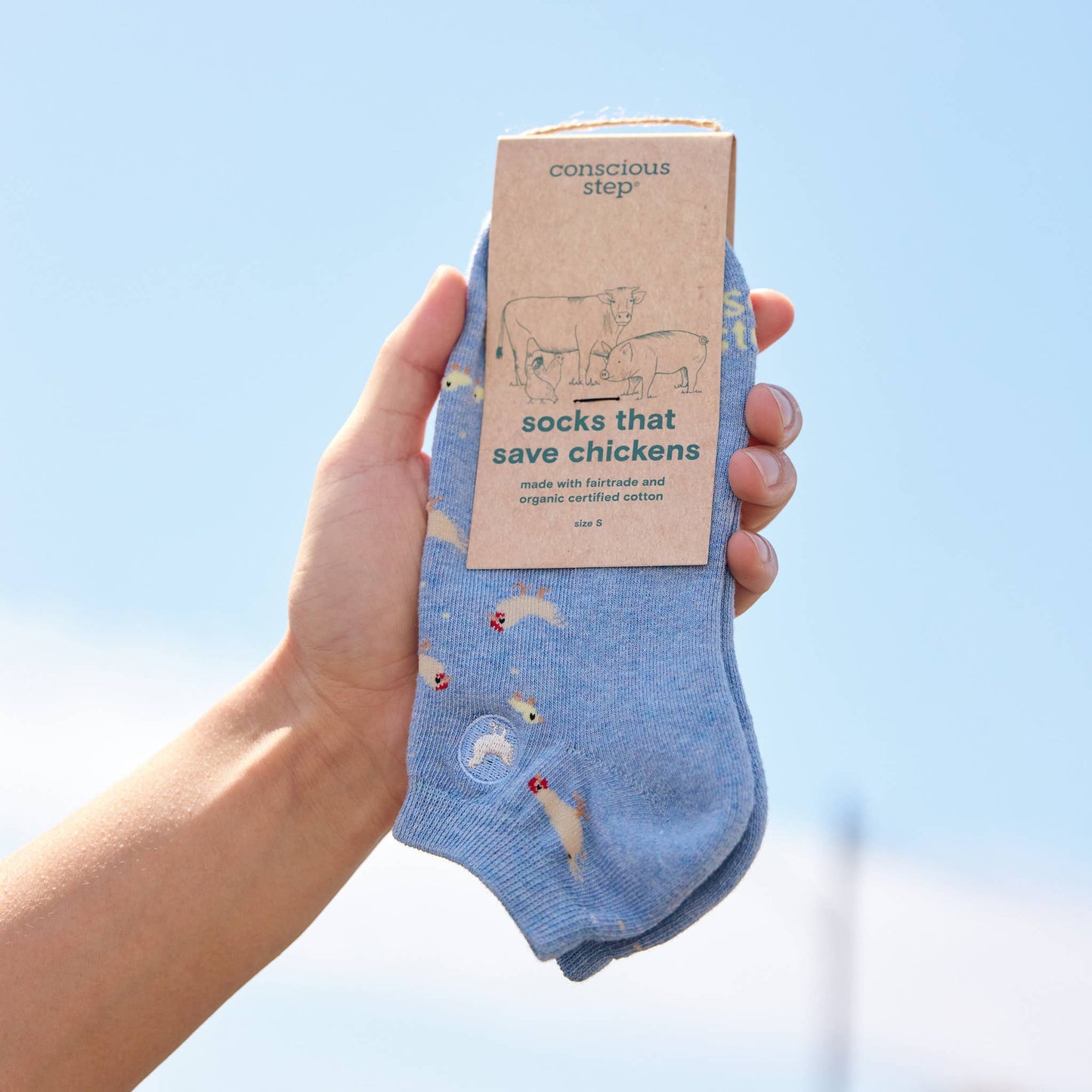 Ankle Socks that Save Chickens | Gifts for Animal Lovers