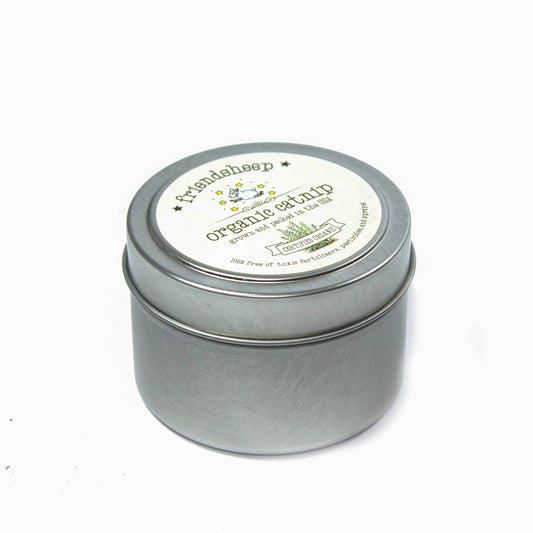 Organic Catnip Tin: Regular Tin Friendsheep