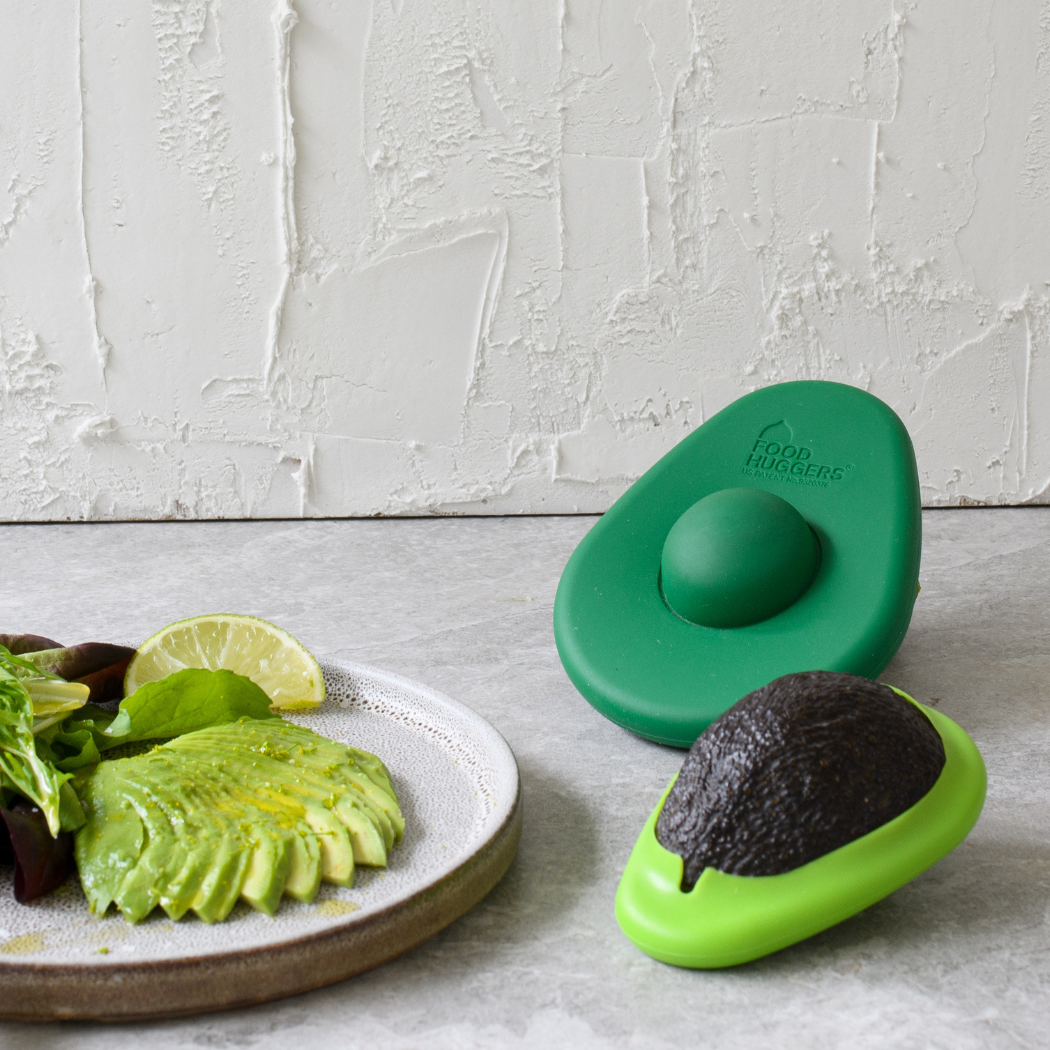 Food Huggers - BESTSELLER - Green Avocado Huggers - Set of 2 Food Huggers