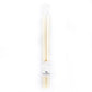 Pair of Hand-Dipped Beeswax Taper Candles: 8" / Black Bluecorn Candles