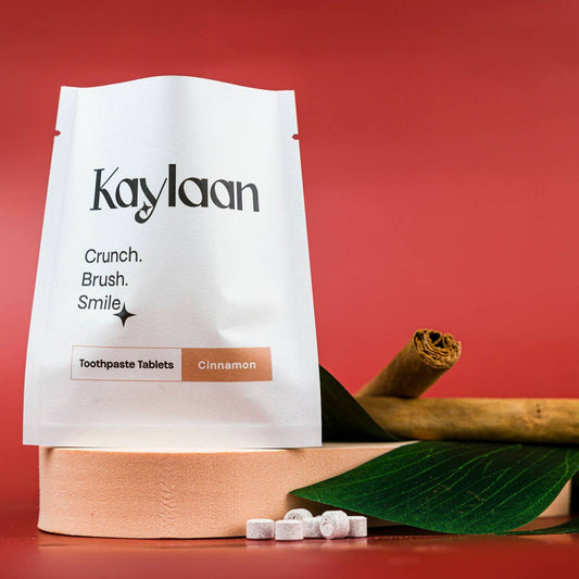 Fluoride Toothpaste Tablets |Cinnamon| Refill Kaylaan Toothpaste and Mouthwash Tablets