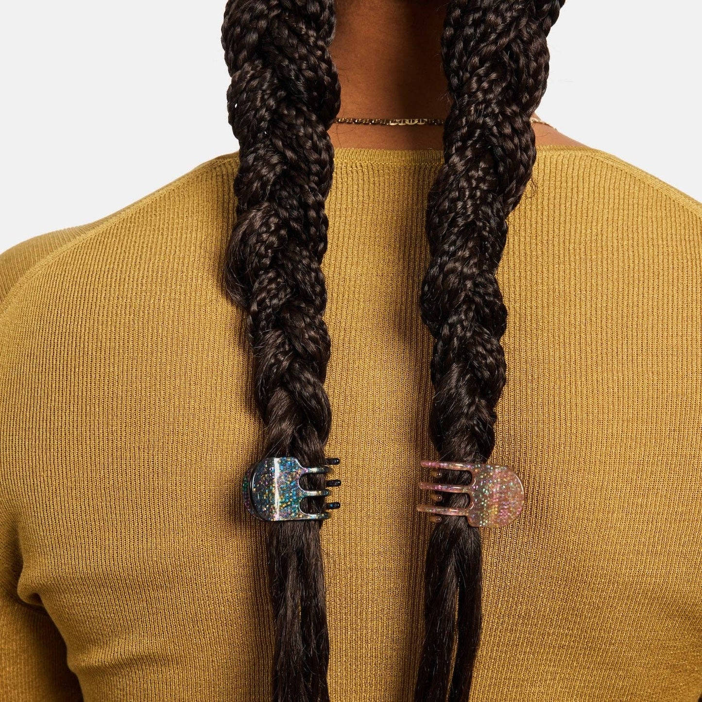 Mini Claw in Hazel Sparkle CHUNKS