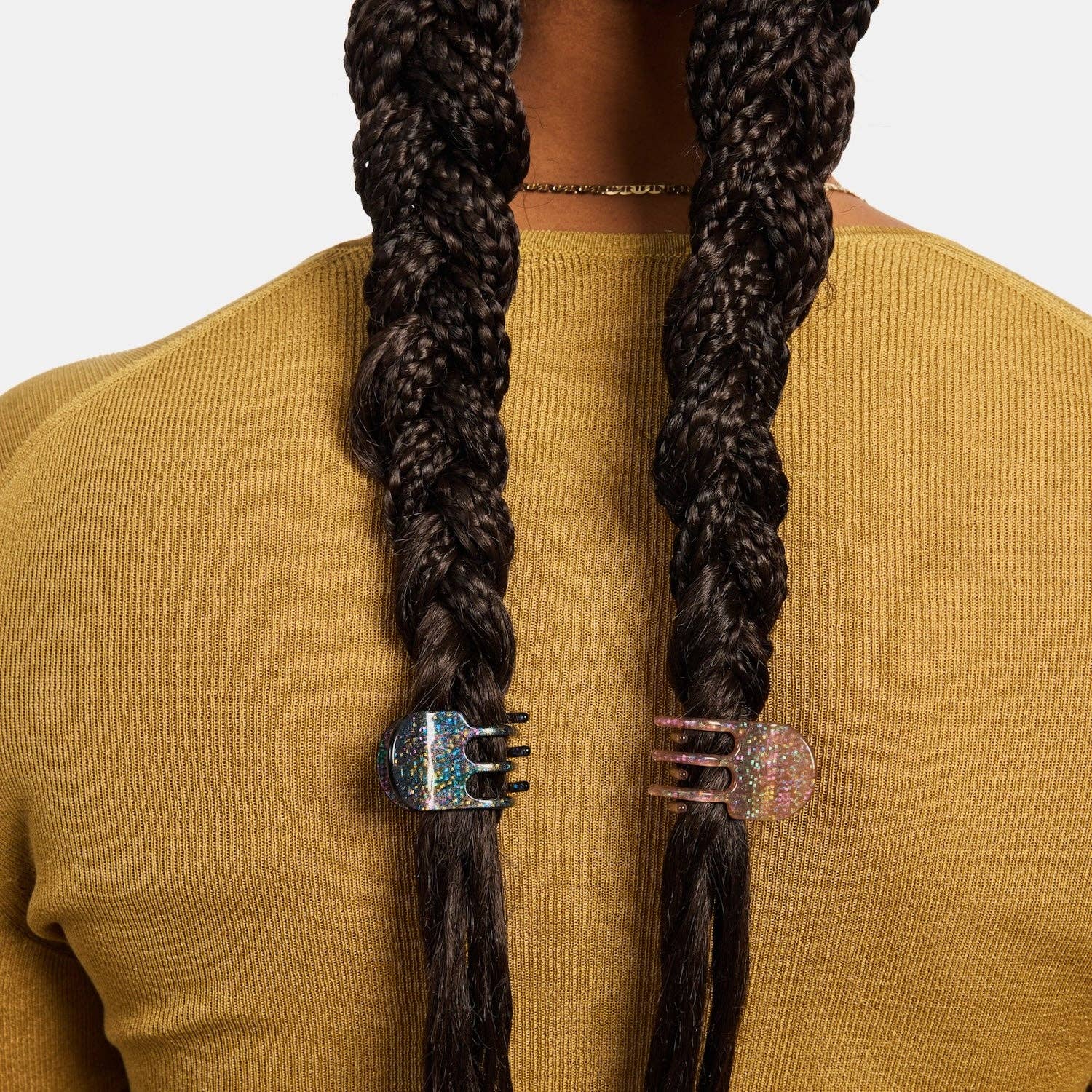 Mini Claw in Hazel Sparkle CHUNKS