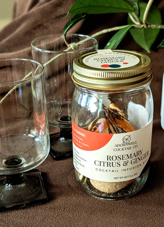 Rosemary Citrus & Ginger Cocktail Infusion Kit