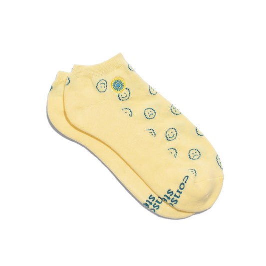 Ankle Socks that Support Mental Health | Smiley Faces
