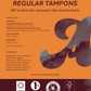 August - 16ct Sustainable Regular Tampons August