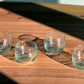 Moroccan Stemless Goblet - Clear Verve Culture