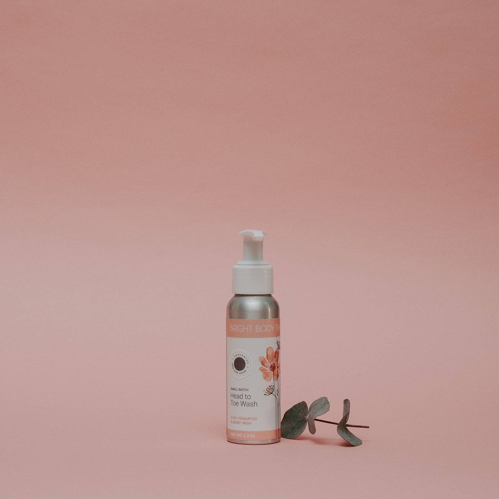 Head To Toe Wash | Nontoxic Baby/Toddler Shampoo + Body Wash Bright Body