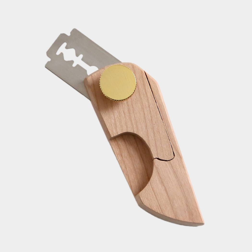 Compact Cherrywood Lame — Bread Scoring Tool Breadtopia