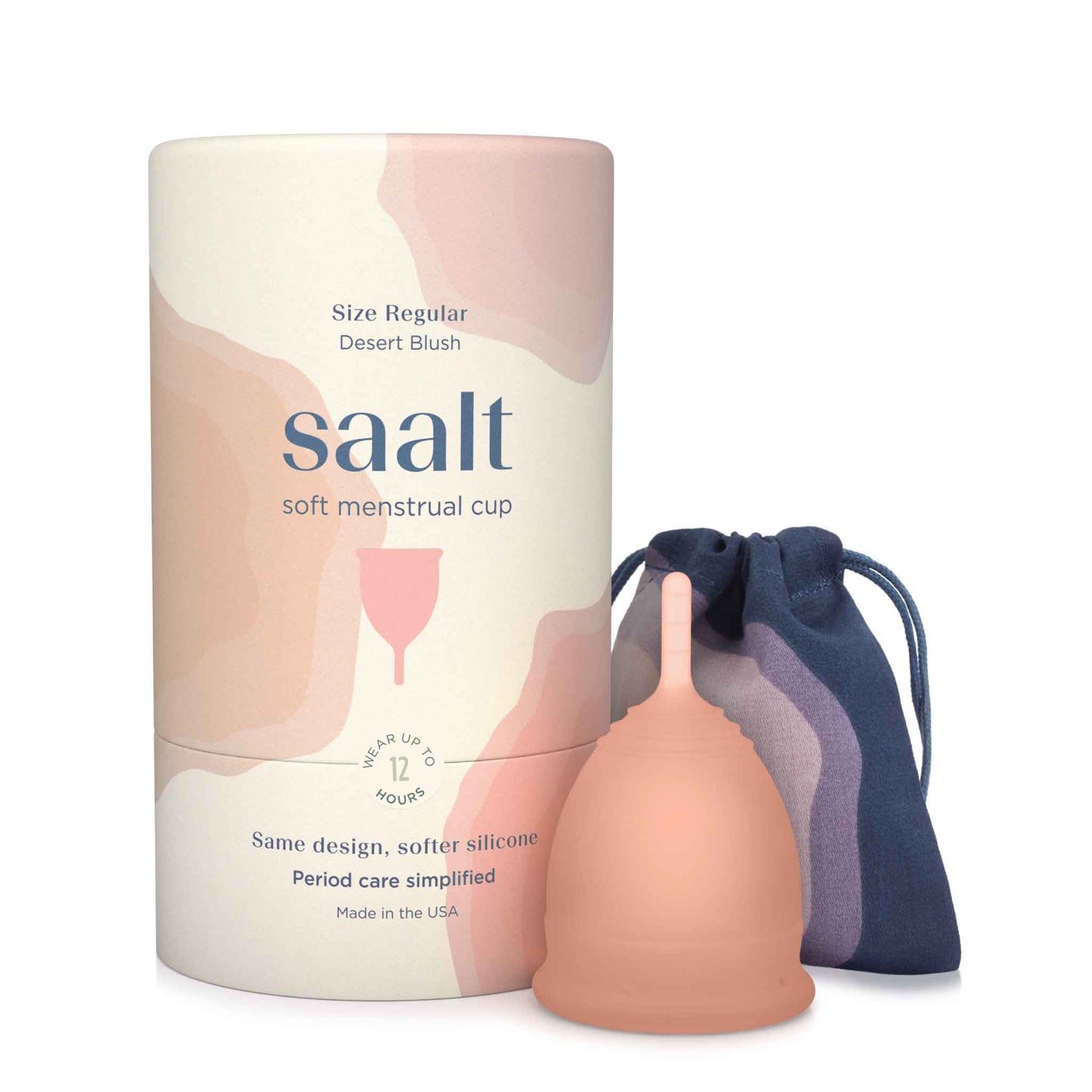 Saalt - Saalt Soft Menstrual Cup: Small / Desert Blush Saalt