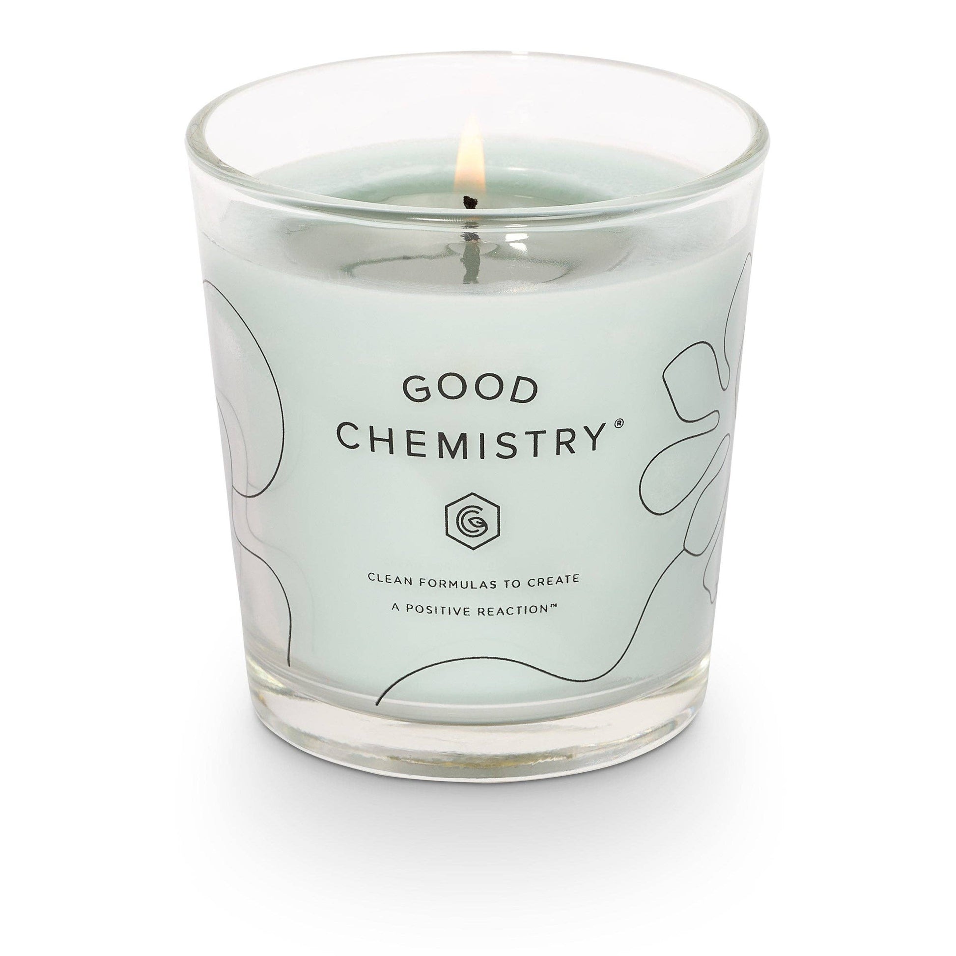 Sea Salt + Soothe Reusable Glass Candle Good Chemistry