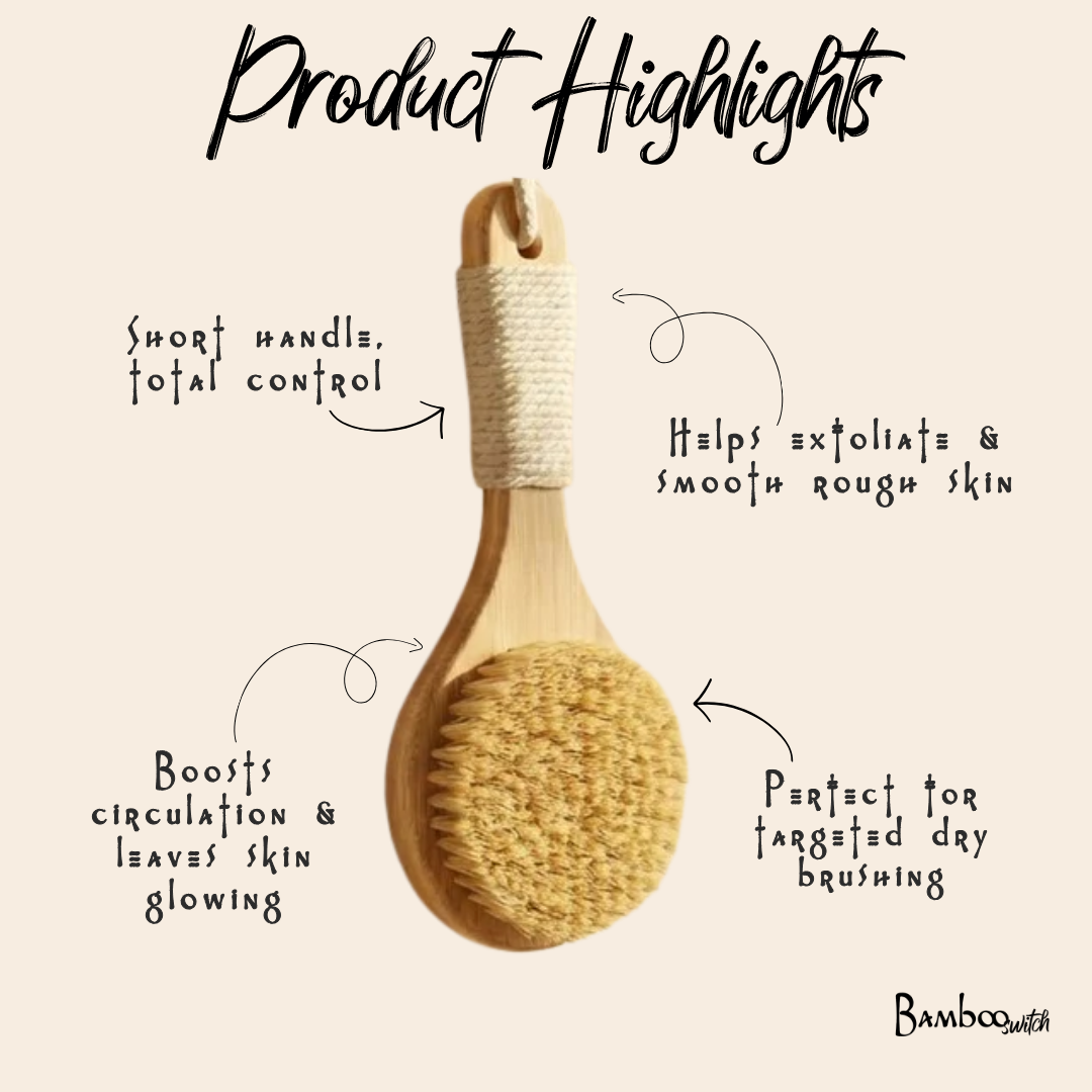 Bamboo Mini Dry Brush | NEW! Bamboo Switch