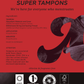 August - 16ct Sustainable Super Tampons August