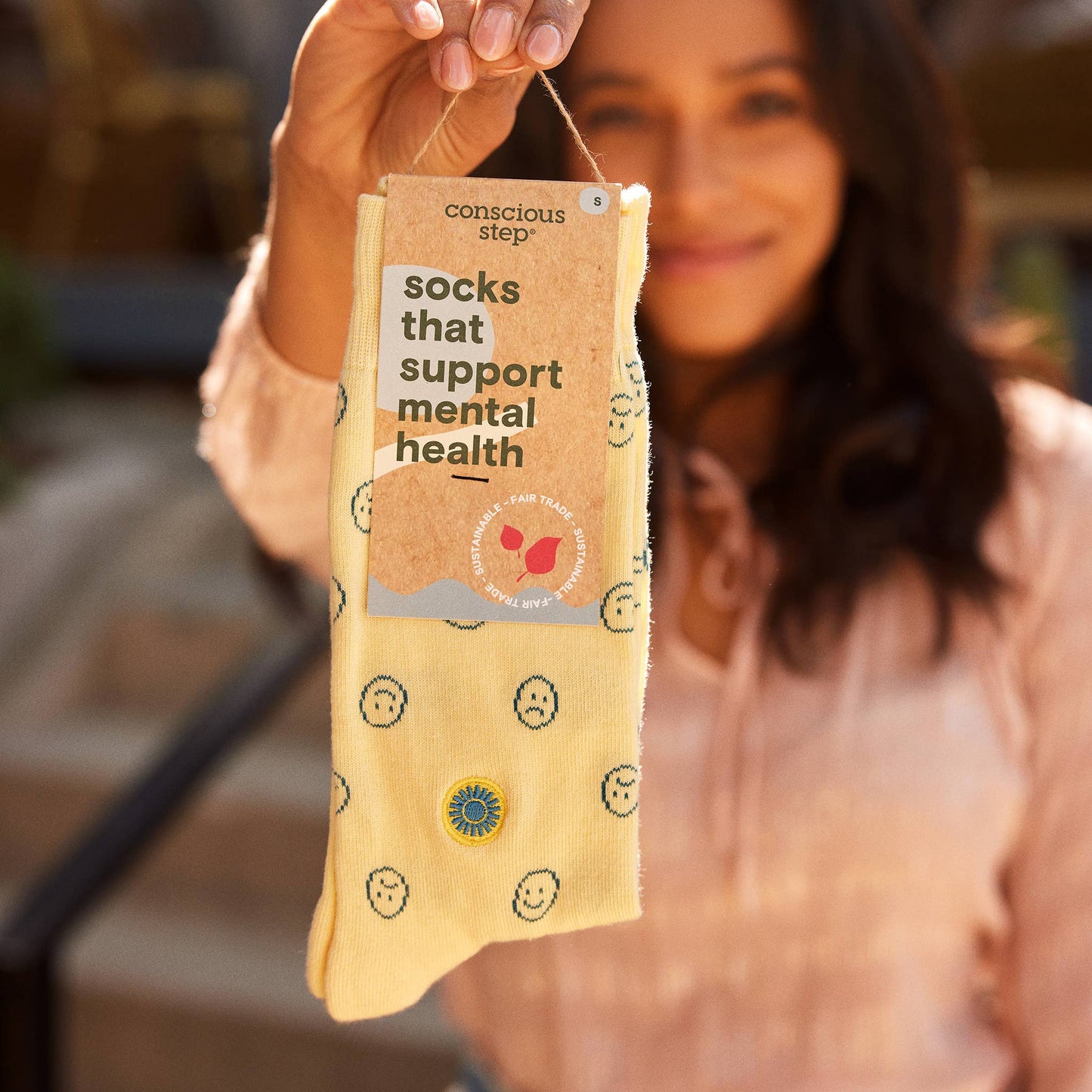 Socks that Support Mental Health | Smiley Faces