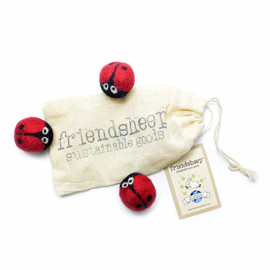 Gina the Ladybug and Friends Eco Toys/Fresheners - Set of 3 Friendsheep