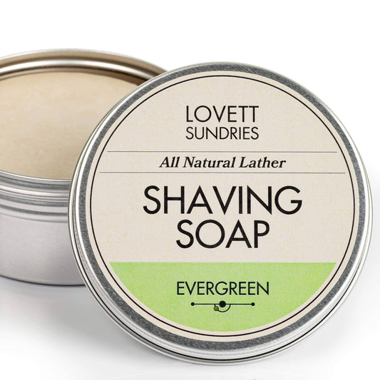 Shaving Soap for Long Lasting Natural Lather Lovett Sundries