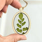 Wood Framed Botanical Ornaments KateeMarie