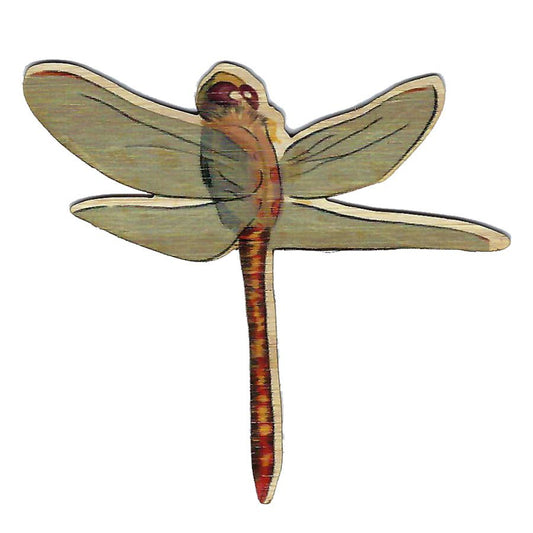 Bamboo Wood Stickers - Dragon Fly Bamboo Wood Stickers